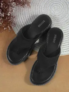 Mochi Women Open Toe Flats