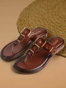 Metro Embellished Leather Wedge Pumps