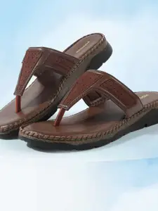 Mochi Women Open Toe Flats with Laser Cuts