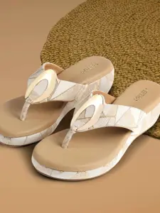 Metro Printed Wedge Sandals