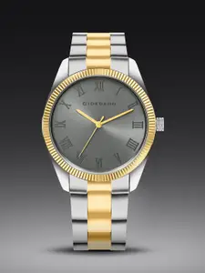 GIORDANO Men Embellished Dial & Stainless Steel Straps Analogue Watch GZ-50112-11C