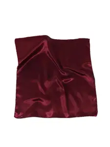QUECY Solid Satin Scarf