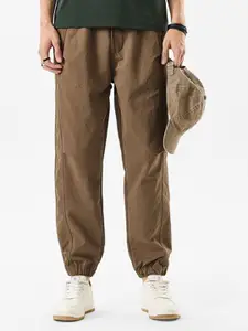 Snitch Men Mid-Rise Relaxed Fit Joggers