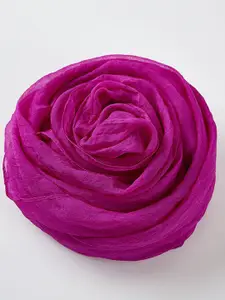 QUECY Solid Satin Scarve