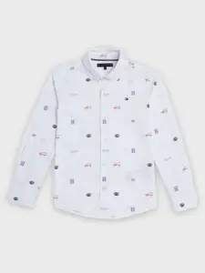Tommy Hilfiger Boys Printed Casual Shirt