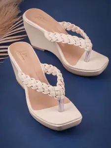 JM Looks Womens Stylish Comfortable Wedge Heel Sandals for Casual & Party Wear