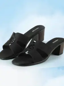 Metro Women Open Toe Block Sandals