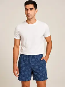 Moda Rapido Men Cotton Printed Shorts