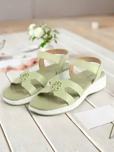 Metro Women Casual Open Toe Flats