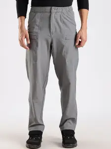 NEVER NEUD Men Relaxed Fit Structured Adventure Cargos Trousers