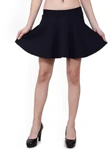 Moda Rapido Women Flared Mini Skirt