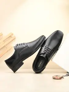 killer Men Textured Laced Up Formal Derbys