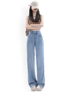 StyleCast Women Flared High-Rise Light Fade Jeans