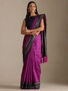 Soch Woven Design Zari Tussar Saree