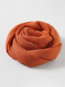 QUECY Solid Satin Scarve