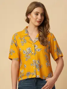 Chemistry Women Boxy Floral Printed Casual Shirt