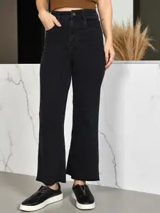 Chemistry Women Cotton Flared High-Rise Jeans