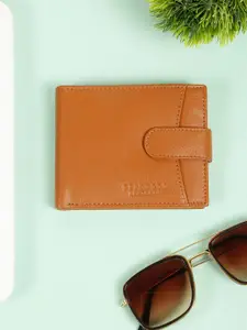 Teakwood Leathers Men Leather Two Fold Wallet
