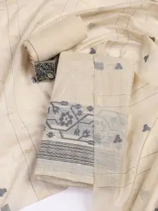 Meena Bazaar Woven Design Unstitched Dress Material