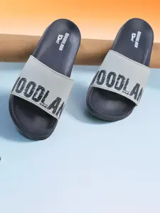 Woodland Men Slip-On Flip Flops