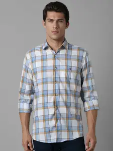Louis Philippe Sport Men Slim Fit Checked Casual Shirt