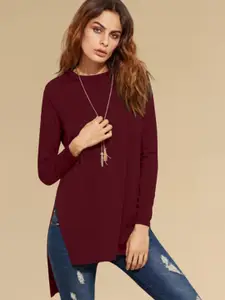 Dream Beauty Fashion Women High-Low Longline Top