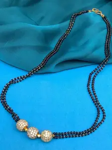 Jewelry Miguel RKBSALES Copper 3 Beads Pendant Mangalsutra