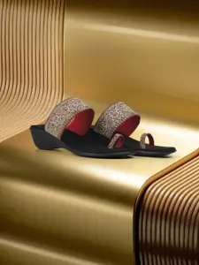 WALKWAY by Metro Women Woven Design Wedge Heel Pumps