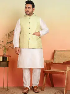 Sztori Woven Design Nehru Jacket