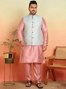 Sztori Woven Design Nehru Jacket