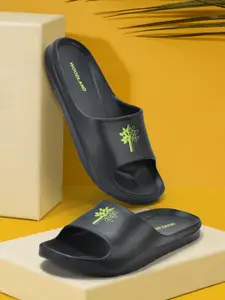 Woodland Floral Printed Flip Flops Sliders