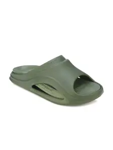 HIROLAS Men Sliders with Detachable Cushioned Footbed & Anti-Skid Sole