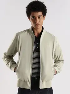 Calvin Klein Jeans Regular Fit Stand Collar Bomber Jacket