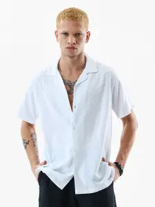 Snitch Men Boxy Casual Shirt