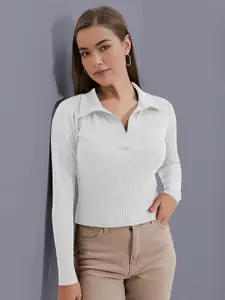 Dream Beauty Fashion Women Ribbed Shirt Style Top