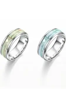 Dynamic Retail Global Men Silver Ring