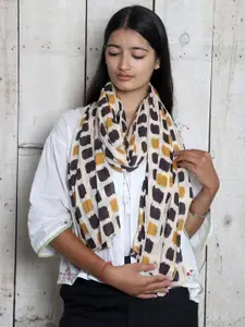 Contrast Living Women Cotton Printed Scarf