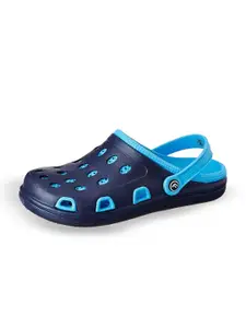 FLITE Men Colourblocked Rubber Clogs Flip Flops