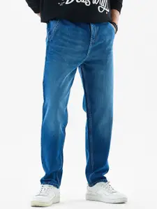 Snitch Men Blue Mid-Rise Slouchy Fit Jeans