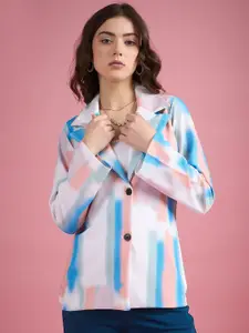 DressBerry Women Classic Printed Casual Shirt