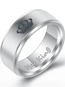 Moneekar Jewels Stainless Steel and Ring for Men