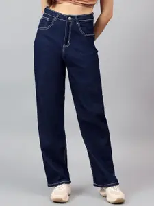 Kotty Women Wide Leg High-Rise Stretchable Jeans