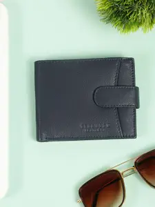 Teakwood Leathers Men Leather Two Fold Wallet