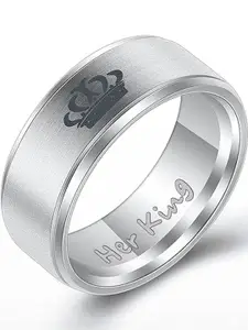 Moneekar Jewels Stainless Steel and Ring for Men