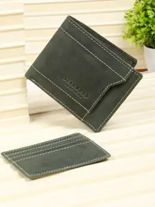 Teakwood Leathers Men Leather Two Fold Wallet