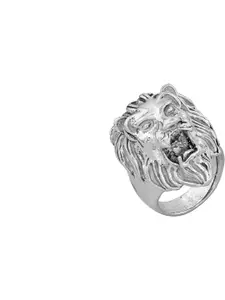 Dynamic Retail Global Men Silver Ring