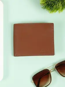 Teakwood Leathers Men Leather Two Fold Wallet