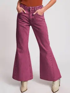 Kotty Women Flared High-Rise Stretchable Jeans