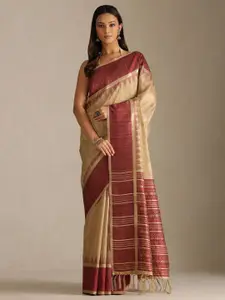 Soch Zari Tussar Saree