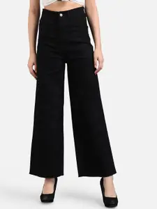 Kotty Women Wide Leg High-Rise Stretchable Jeans
